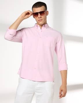 netplay Men Slim Fit Cotton Shirt with Patch Pocket-picture-52