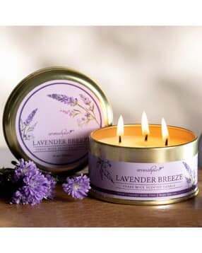 Lavender 3-Wick Scented Candle -image-38