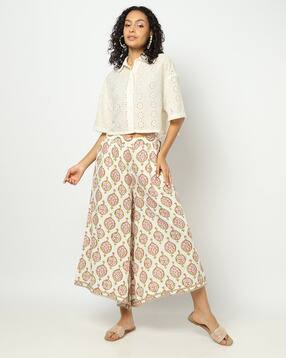 yousta Women Floral Print Cullottes-picture-25