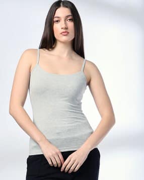 Heathered Camisole with Adjustable Strap
