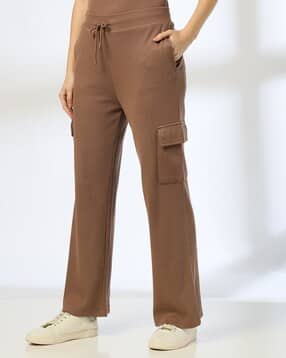 teamspirit Women Waffle-Knit Straight Cargo Track Pants-picture-11