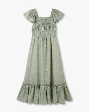 rio girls Girls Floral Print A-Line Dress-picture-25