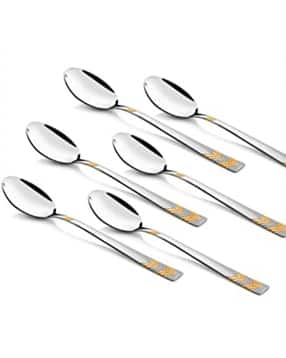 Gold Plated Stainless Steel Tea Spoon -image-28