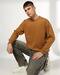 USS2 SUEDE FINISH SOLID CREW, MUSTARD, L