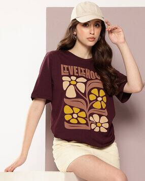 dillinger Women Graphic Crew-Neck T-Shirt-picture-39