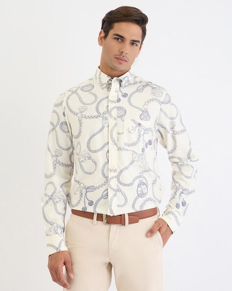 GANT — Men Graphic Print Regular Fit Shirt