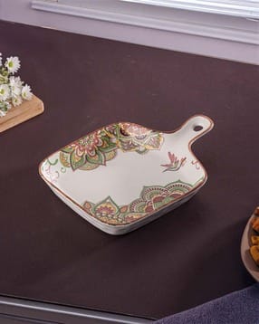 trovea's Flora Grip Fine Porcelain Platter-picture-26