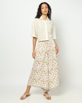 yousta Women Floral Print Culottes-picture-24