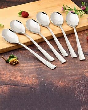 fns Slim Line Stainless Steel Mirror Finish Tea Spoon-picture-44