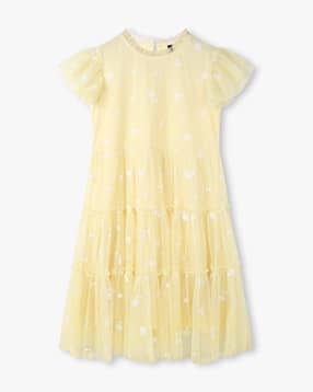 rio girls Girls Embroidered Tiered Dress-picture-23