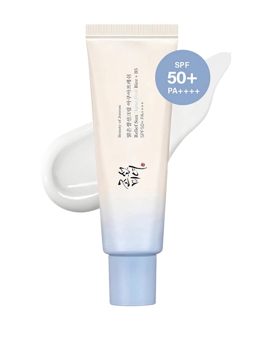 Beauty of Joseon Relief Sun Aqua fresh Rice  & B5 Lightweight Korean Sunscreen for Acne Prone Skin
