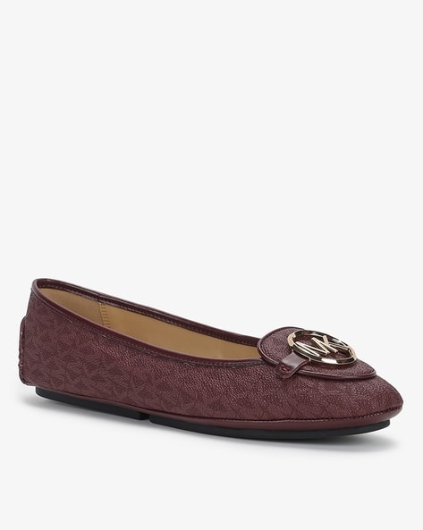 Buy Michael Kors Lillie Moc Mules | Brown Color Women | AJIO LUXE