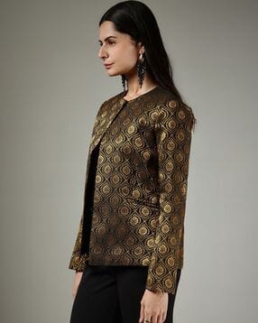 fable street Women Printed Regular Fit Jacket-picture-51