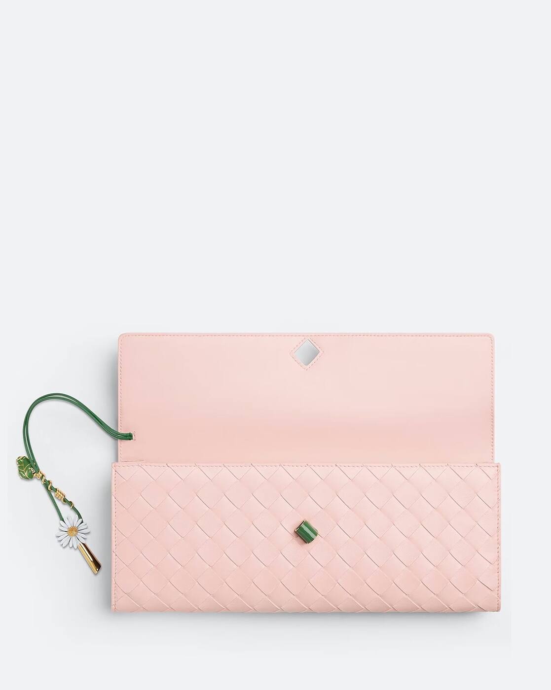 Buy BOTTEGA VENETA Andiamo Top Handle Clutch With Daisy Flower