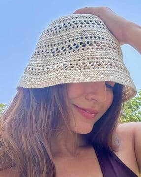 hair drama co. Women Crochet Bucket Hat-picture-38