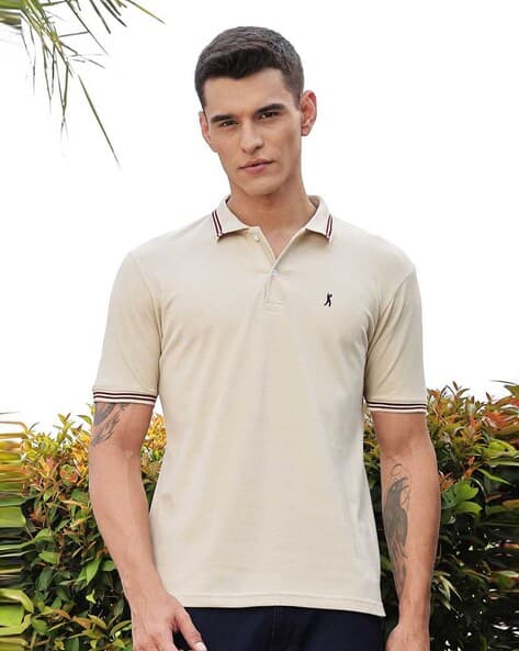 THOMAS SCOTT Men Polo Regular Fit T-Shirt