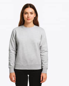 buythattrendz Women Regular Fit Cotton Sweatshirt    -picture-36
