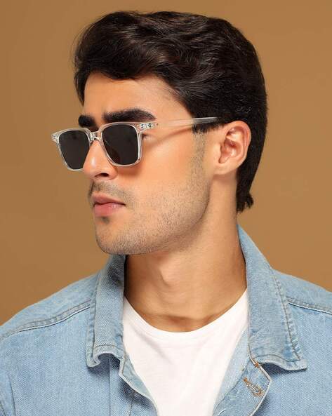 VOYAGE Men UV-Protected Full-Rim Wayfarers-3246MG3730