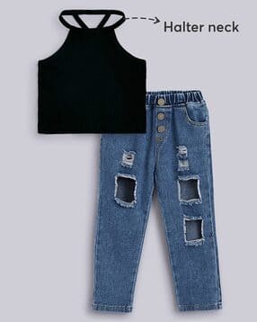 Girls Pants with Top Set-image-23