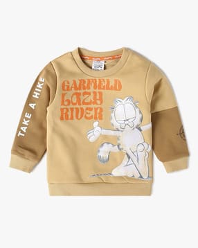 playday Boys Embroidered Regular Fit Crew-Neck Sweatshirt-picture-18