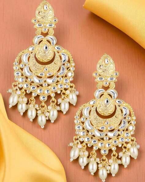 Fabula Women Ethnic Stone Earrings