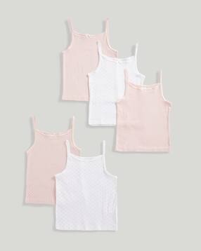 mothercare Printed Vests - Pack of 5-picture-21