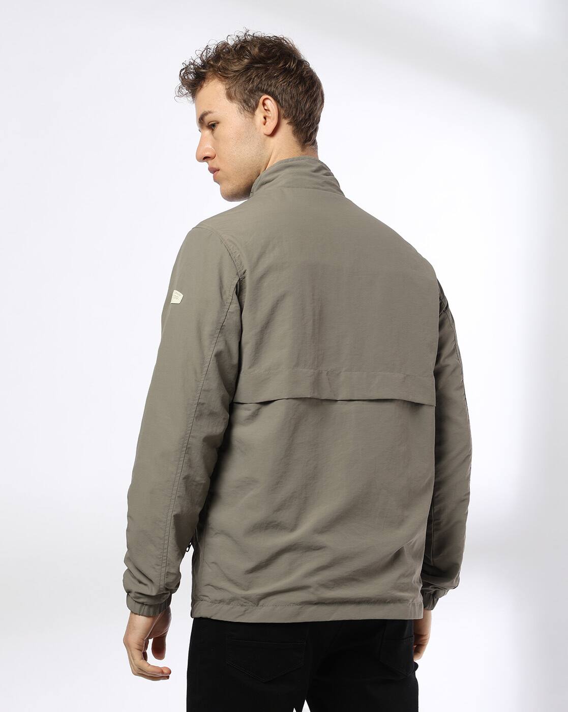 Buy DNMX Men Regular Fit Reversible Jacket Online | Ajio.com