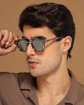 voyage Men UV-Protected Oversized Sunglasses -picture-42