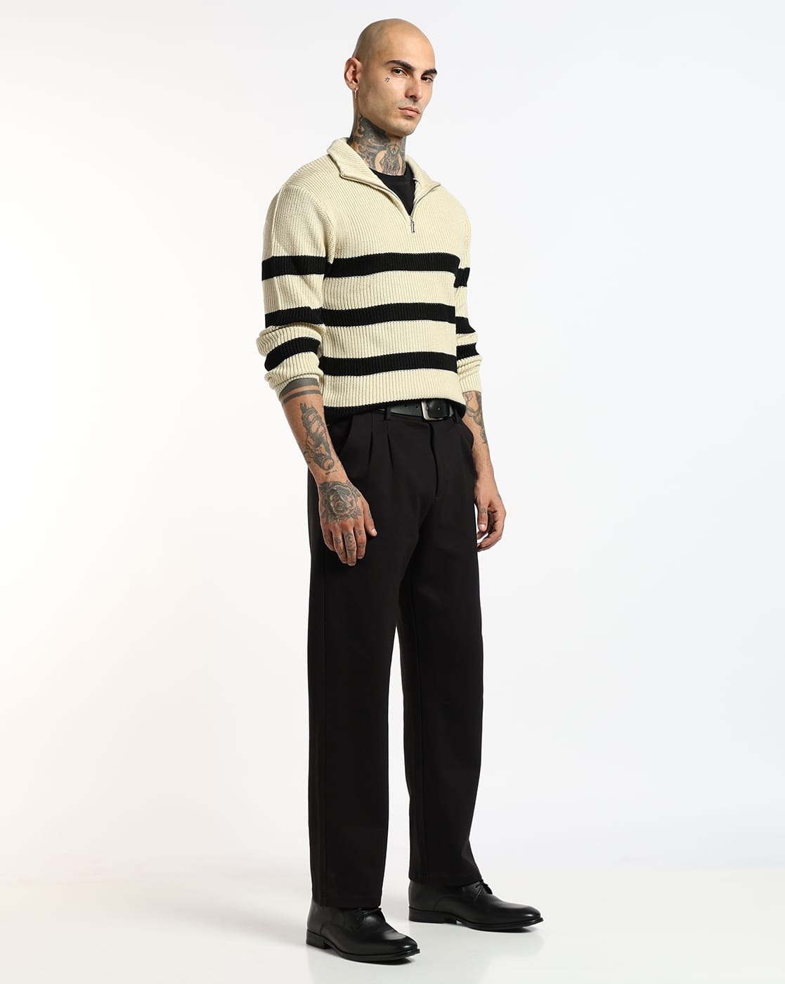 Buy Off White Sweaters & Cardigans for Men by Altheory by AZORTE