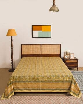 Hand Block Printed Single Bed Cover