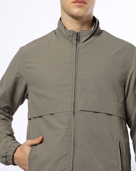 Buy DNMX Men Regular Fit Reversible Jacket Online | Ajio.com