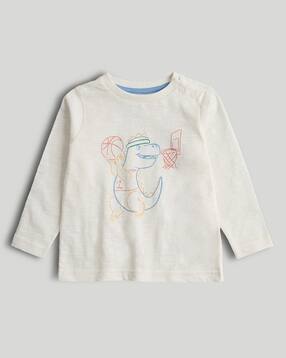mothercare Boys Collegiate Printed Full Sleeve T-Shirt-picture-14