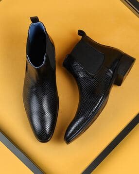 Men Formal Boots with Slip-On Styling-image-41