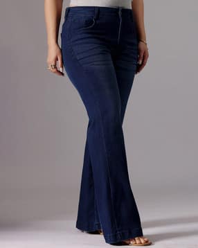miss chase a+ Women Plus Bootcut Denim Jeans-picture-2