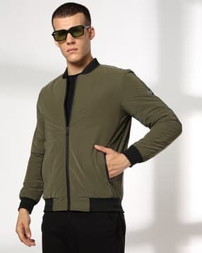 john players Men Slim Fit Bomber Jacket-picture-16