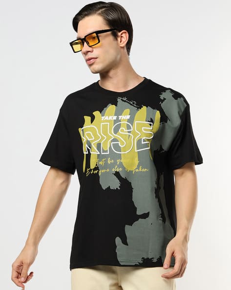 Buda Jeans Co Men Graphic Print Relaxed Fit T-Shirt