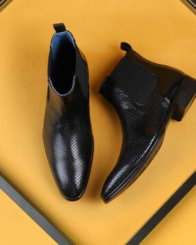 mochi Men Formal Boots with Slip-On Styling-picture-11