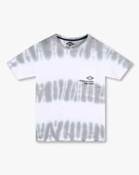 lee cooper Boys Tie & Dye Oversized Fit Round-Neck T-Shirt-picture-32