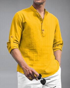 vida loca Men Regular Fit Short Kurta-picture-28