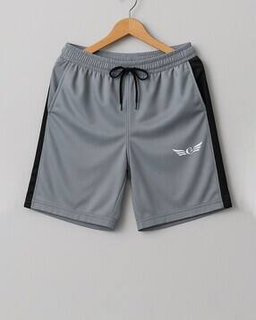 neonomad Men Logo Print Boxers with Elasticated Drawstring Waist-picture-17