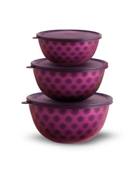 wonderchef Stainless-steel 3 Pc. Bowl Set with Airtight Lid-picture-15