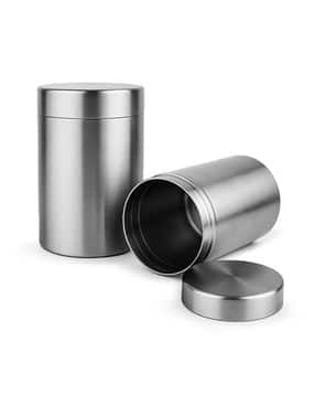 Stainless-Steel Kitchen Organiser 2 Pc. Set with Lid-image-42