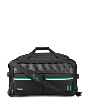 skybags Men Typographic Print Large Duffle Trolley Bag-picture-42