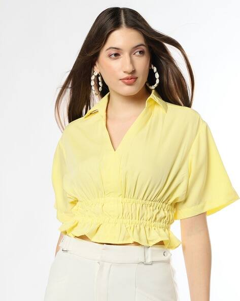 Fyre Rose Women Slim Fit Shirt with Spread Collar