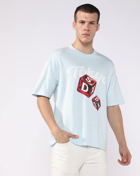 SUPERDRY Men Typographic Print Regular Fit Crew-Neck T-Shirt
