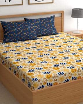 Printed Bedsheet With 2 Pillow Covers-image-45