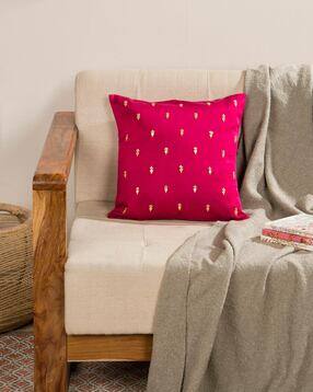 fabindia Embellished Square-Shaped Cushion Cover-picture-26
