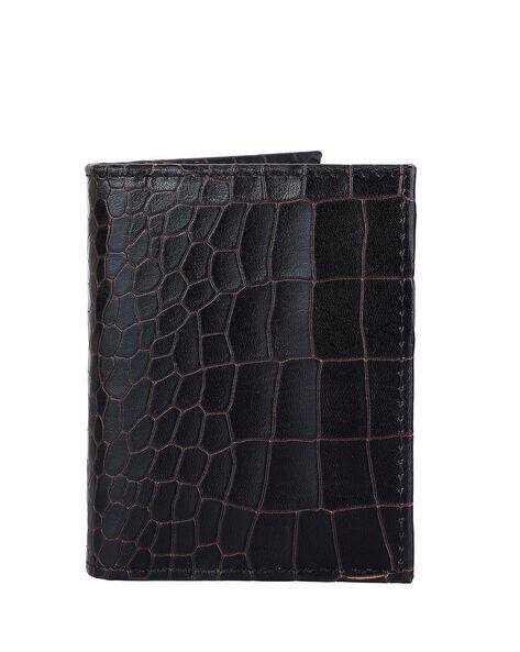 Daniel Klein Men Crocs Pattern Bi-Fold Wallet