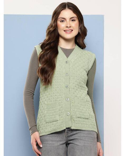 AARIKA GIRLS ETHNIC Women Button Closure Cardigan