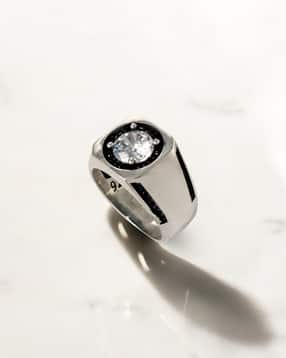 rihi Men Sterling Silver EterKnight Retro Ring-picture-38